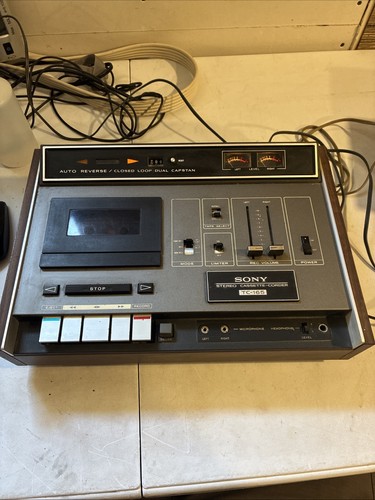 Sony tapecorder 165 - sony,
