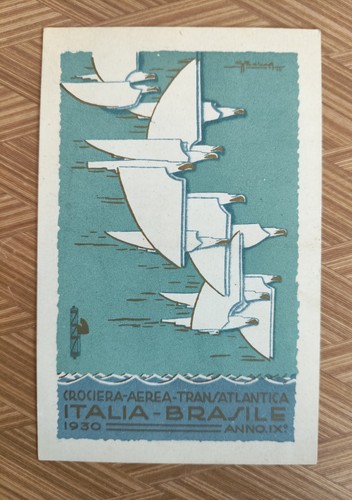 Cartolina futurista crociera - cartolina,