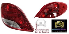 FARO FANALE FANALINO POSTERIORE SX PER PEUGEOT 207 LED 2009 GRUPPO OTTICO STOP