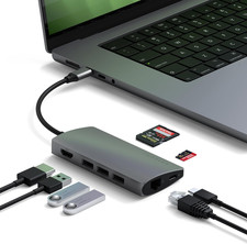 8 in 1 Hub USB C Multiporta V2