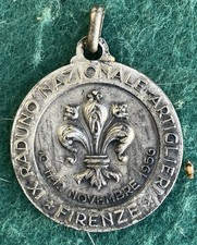 Medaglia raduno artiglieria firenze 1956