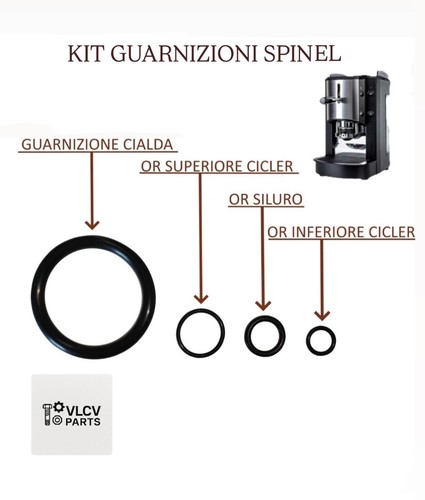 Kit guarnizioni cialda cicler - cialda,