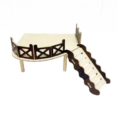 Nascondiglio piani legno - 2,