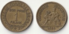Moneta da 1 franco Francia