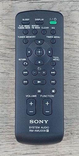 Sony amu009 audio - rm-amu009, system