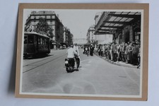 Fotografia incidente moto tram