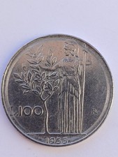 100 LIRE 1955 MINERVA BB