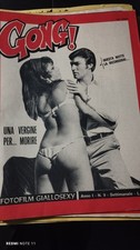 GONG ! Fotofilm Giallosexy 1967 n. 9 ANNO I  Fotoromanzo erotico