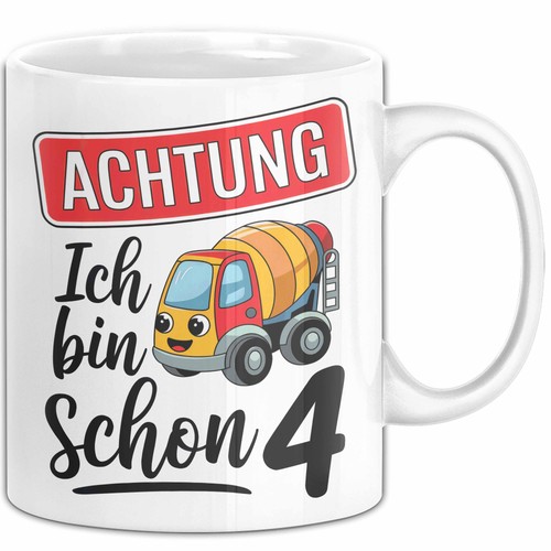 Tazza compleanno regalo - 4°,