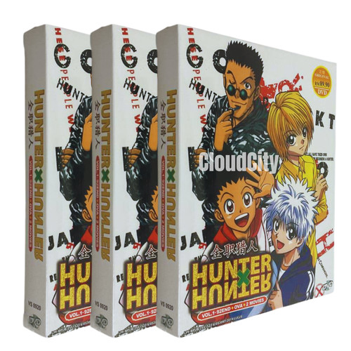 Anime dvd hunter - hunter, x