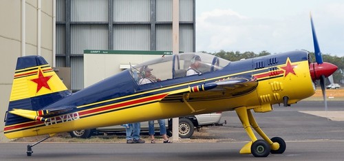 Yak yakovlev russia trainer - yak-54,
