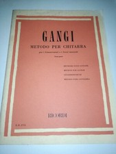 GANGI METODO PER CHITARRA