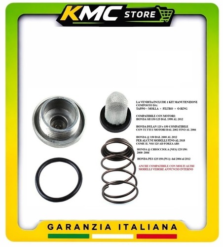 Kit tappo scarico filtro olio - kit,