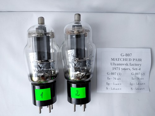 807 6bg6g - =, 6l6g