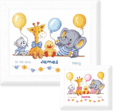 Kit Punto Croce Contato Baby