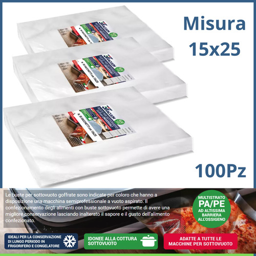 100 buste sacchetti - 100,