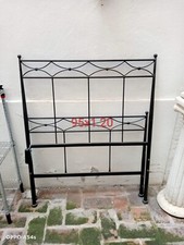 LETTO ANTICO IN FERRO BATTUTO A MANO UNA PIAZZA