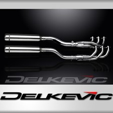 HONDA GL1500C F6C VALKYRIE 96-03 SCARICO COMPLETO 6-2 410mm SILENZIATORE DEFLETTORE BULLNOSE