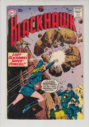 Blackhawk 151 0 dc - vg, 4.0