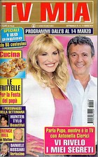 Tv Mia.Pupo & Antonella Clerici,Hunter Tylo,Terence Hill,Daniele Bossari,jjj