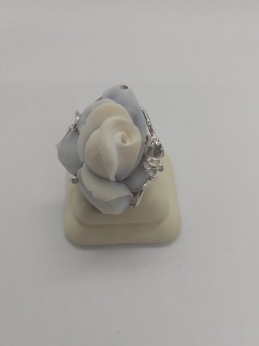 Anello argento con - anello,