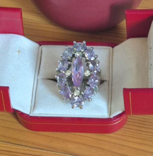 Anello cocktail vintage - anello,