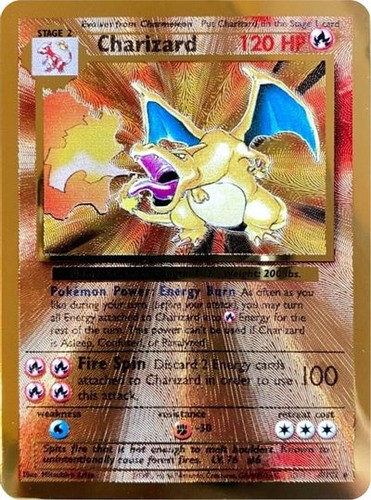 Charizard carta - (4/102), (carta