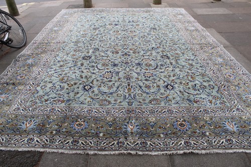 Tappeto grande vintage - , fatto