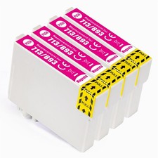 4 Magenta Cartucce inchiostro