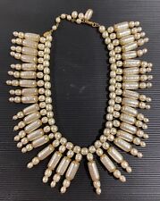 Miriam Haskell - Fantastico collier perle. Targhetta e gancio firmati. Vintage
