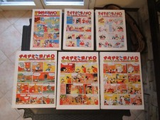 PAPERINO  GRANDI RISTAMPE SERIE COMPLETA  1/6  CARTONATI ED. COMIC ART 1990/1991