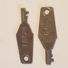 HOMA 66 + DELSEY 400 VALIGE VINTAGE PREZZO PER COPPIA O CHIAVE SINGOLA