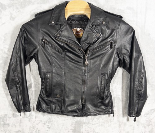 Giacca moto pelle harley - giacca,