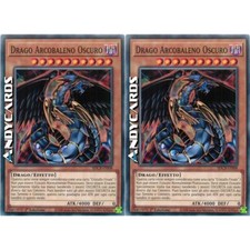 2x DRAGO ARCOBALENO OSCURO • (Rainbow Dark Dragon) • Comune • SDCB IT008 • 1Ed