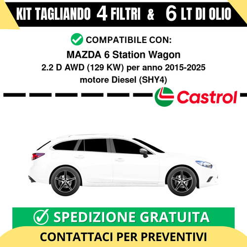 Tagliando per mazda - per,