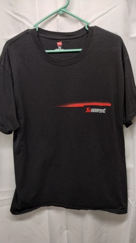 Shirt nera akrapovic scarico - t-shirt,