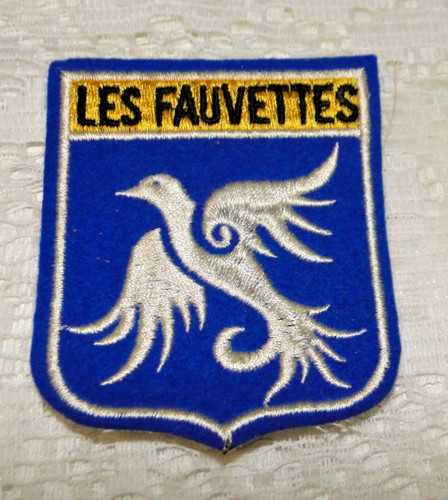 Patch ville feltro blu - ville,
