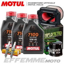 Tagliando YAMAHA XSR 700 2021 2022 2023 (3 7100 10W40+ Filtri Hiflo + Candele)