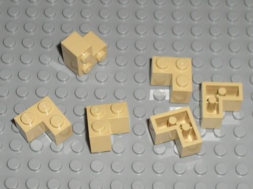 Brique angle tan brick - tan, x