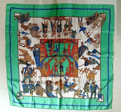 Ottima sciarpa seta hermes - ottima, di