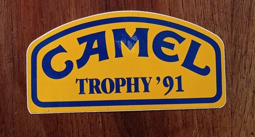 Adesivo vintage camel trophy - adesivo,