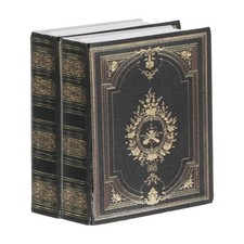 2 Pezzi Decorazione Libri Casa