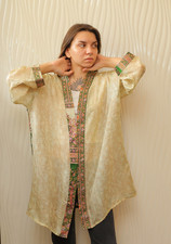 Kimono Duster In Seta Pura