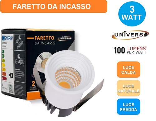 Faretto led punto luce - led,