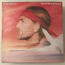 WILLIE NELSON – CITY OF NEW ORLEANS - VINYL LP FREE SHIPPING VG+ - #A1
