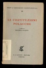 COSTITUZIONI POLACCHE