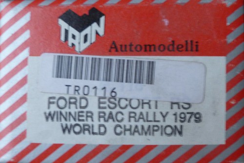 Ford escort winner - escort, rac