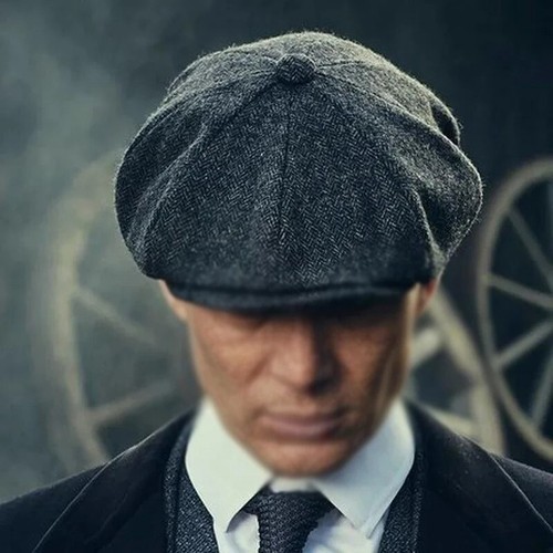 Casquette gavroche tweed style