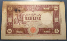 ITALIA 1000 LIRE 12/10/1946