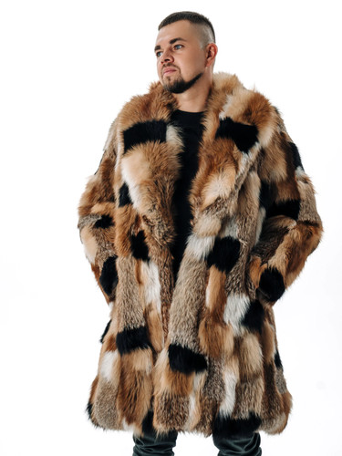 Cappotto uomo vera pelliccia